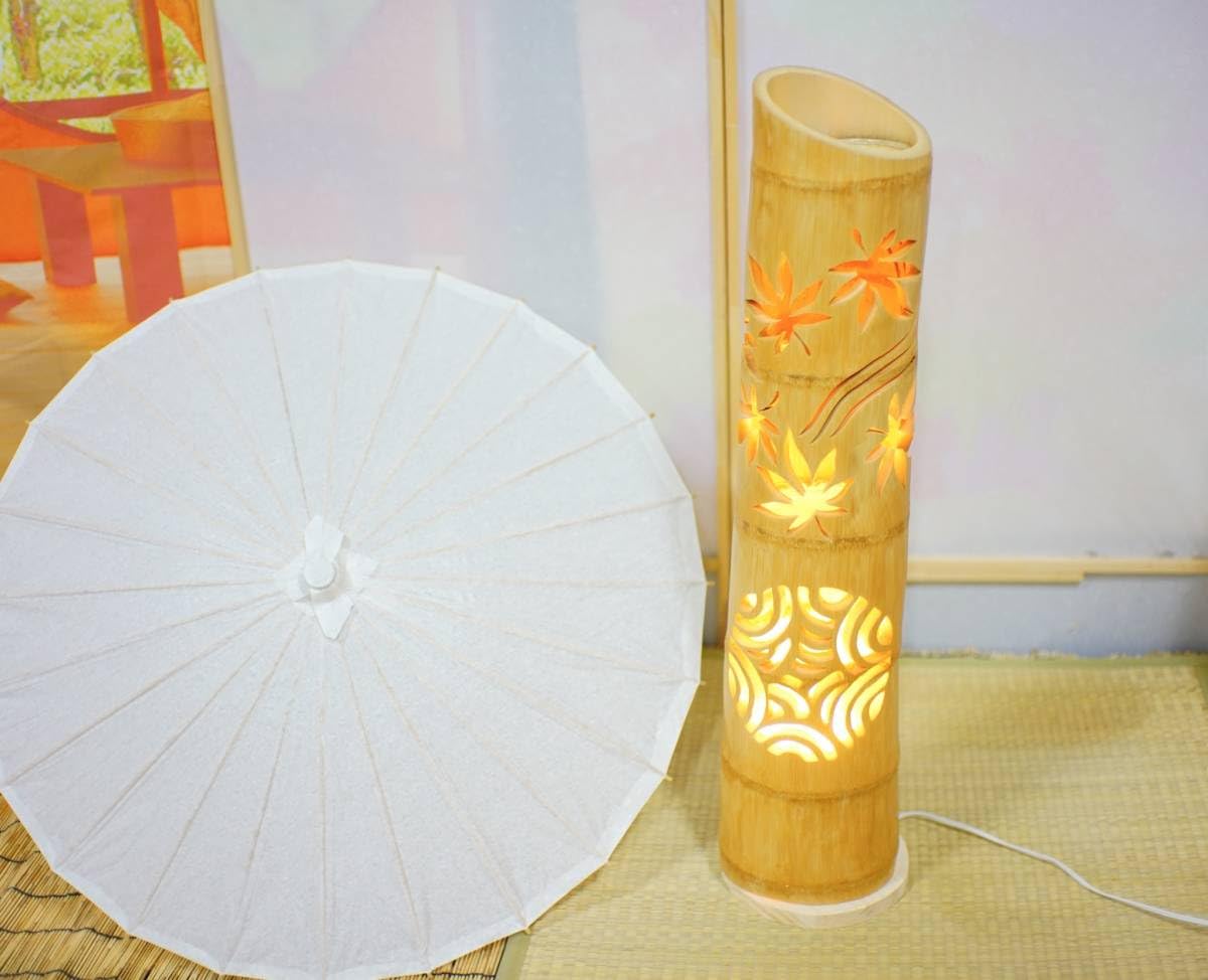 竹灯り・竹あかり・竹灯籠・竹灯篭・竹ランプ ～～ 大型・癒しの