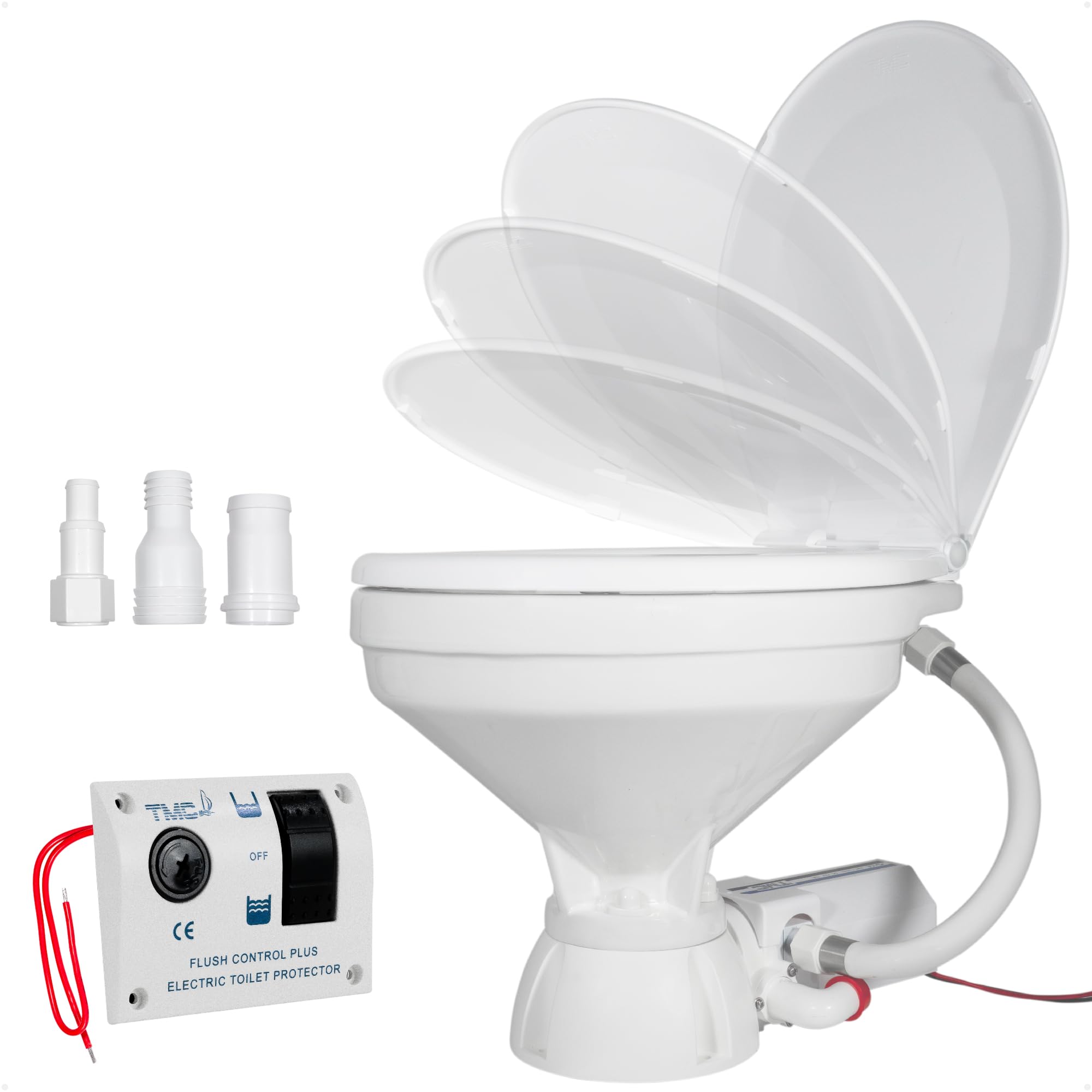 浄水器・整水器 TMC Panel Switch-Flush Control Plus Amazon.com: TMC Electric Marine Toilet, RV Toilet with Threaded-On