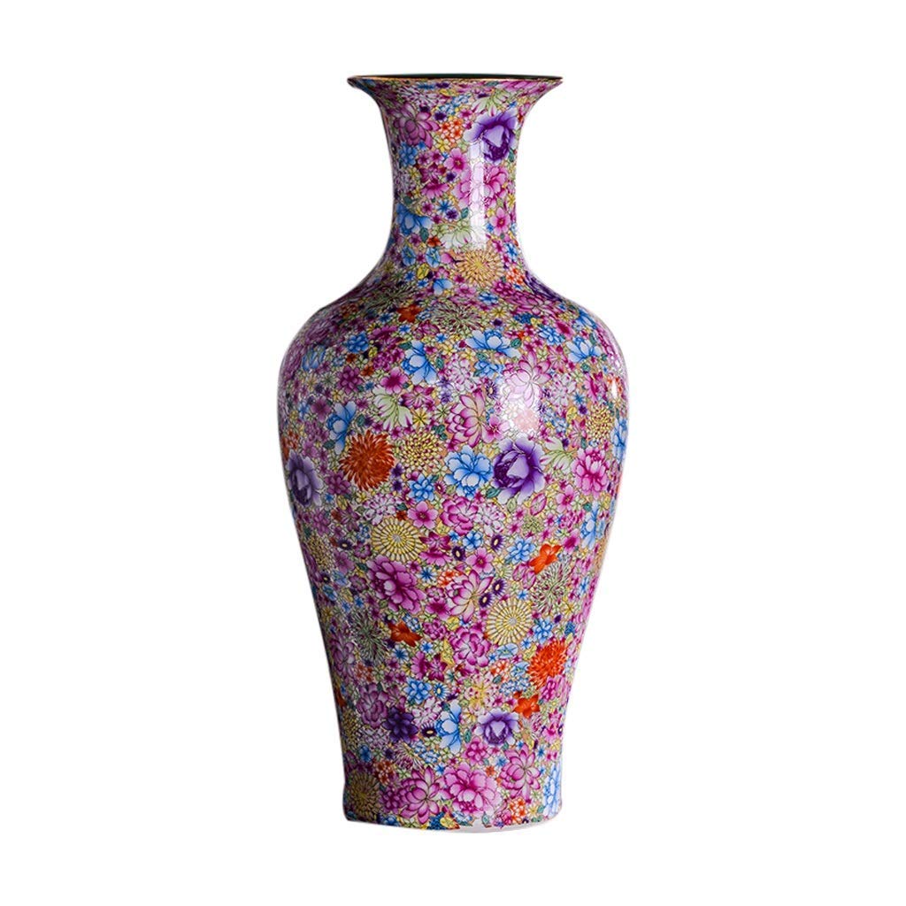 Vase en céramique pour fleurs séchées solution décoration pour un bureau élégant