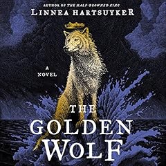 The Golden Wolf Audiolibro Por Linnea Hartsuyker arte de portada