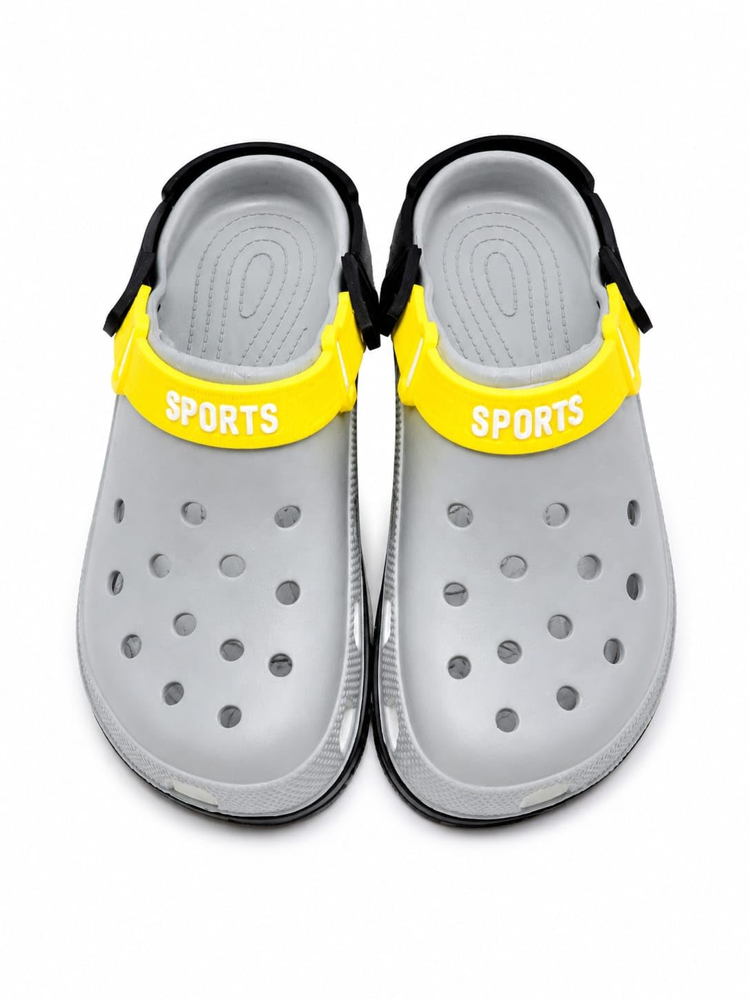 Men's Sports Clogs | Lightweight Breathable Slip-On Shoes with Adjustable Back Strap-picture-36