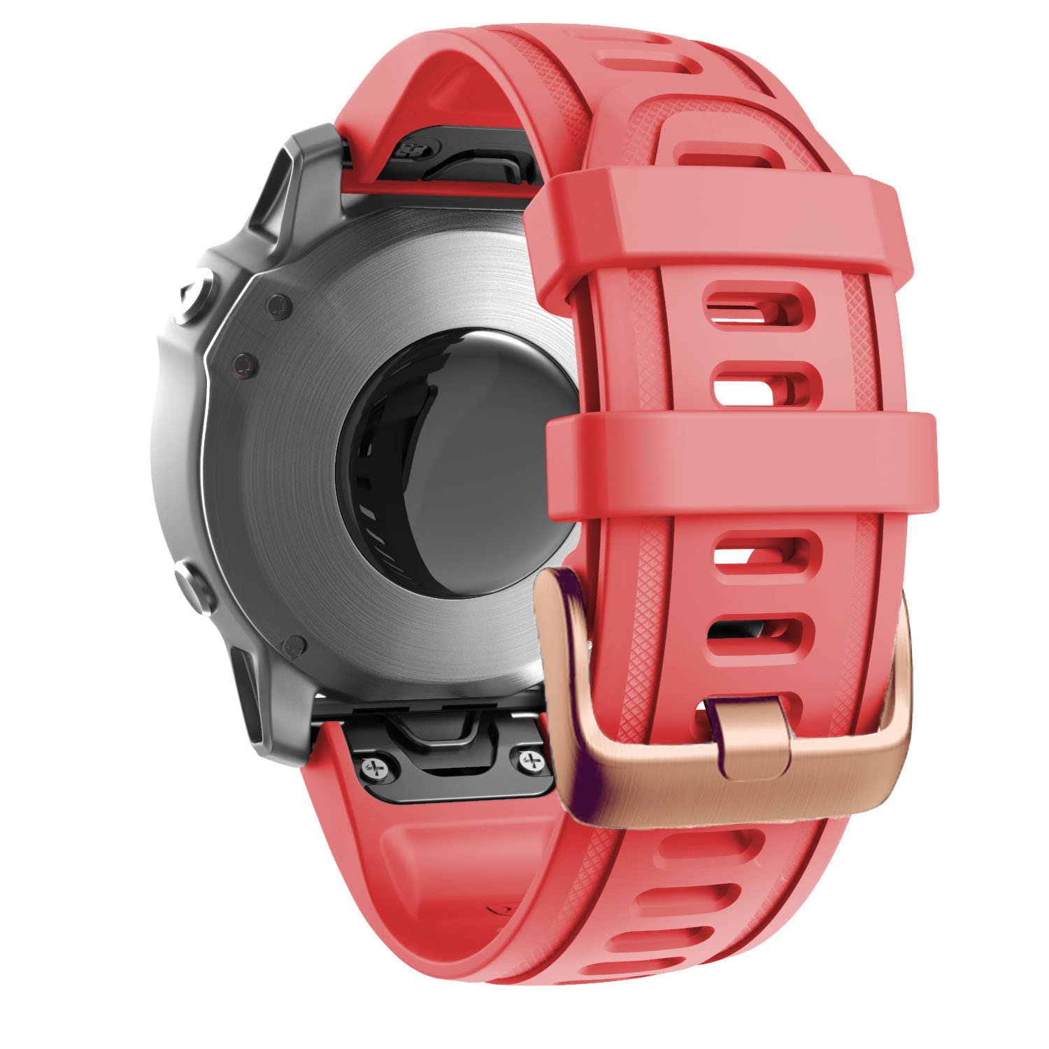 CFWSHJ Correas de Banda de Reloj Inteligente de 20 mm 6 6S Pro 5X 5 5S Plus Pulsera de Silicona Estilo Correa de liberación rápida