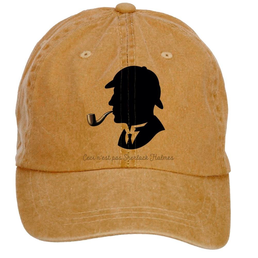 Aiyle Bonee Sherlock Holmes Adjustable Baseball Caps for Woman