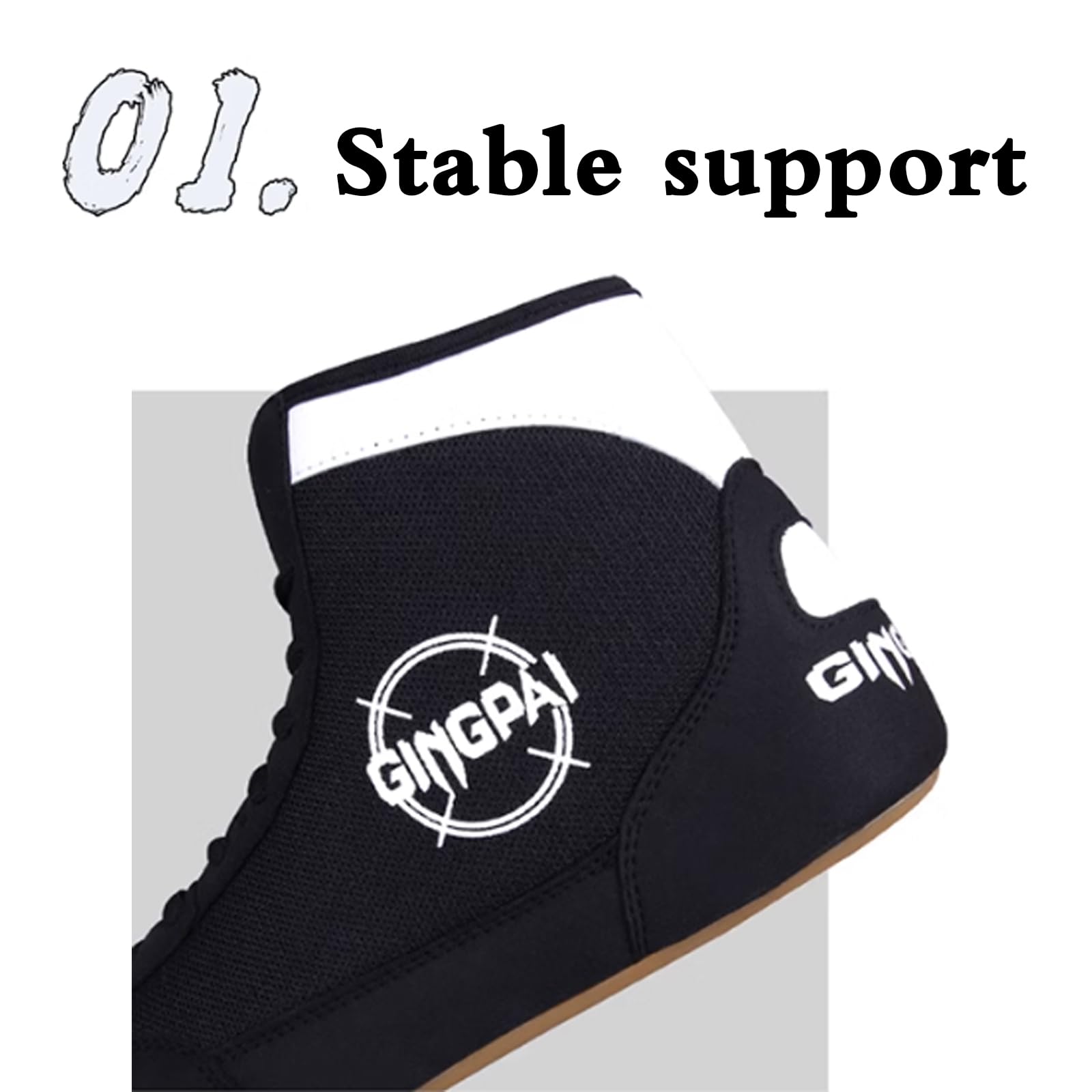 Chaussures De Lutte pour Enfants,Bottes De Boxe Mixte,Respirantes Wrestling Shoes,Chaussure Boxe avec Support éLevé,Respirantes,LéGèRes,Flexible,Chaussures SpéCiales pour La CompéTition