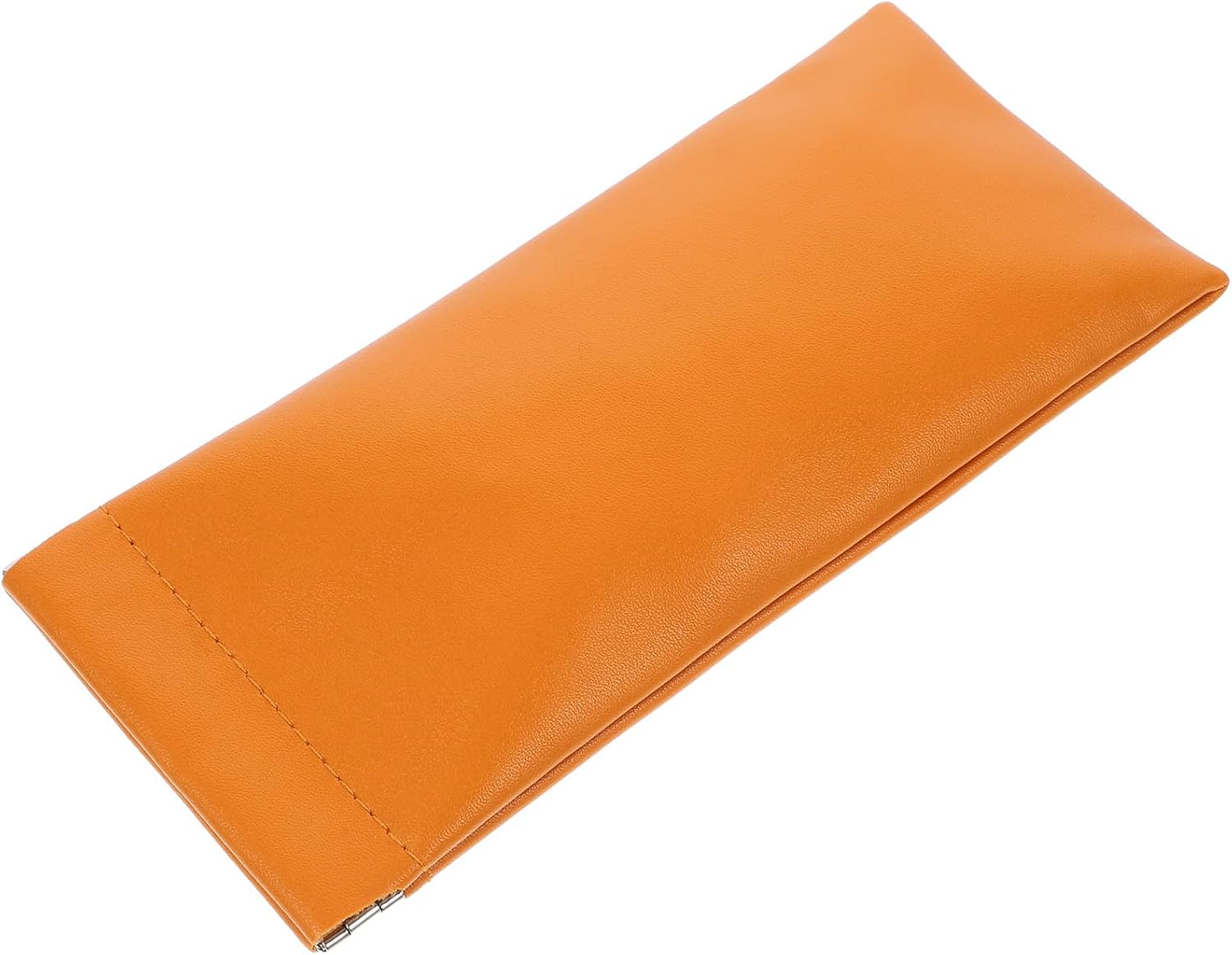 SECFOU Portable Pu Leather Glasses Case Soft Eyeglass Pouch Sunglasses Organizer with Automatic Closure Multi-purpose Protective Storage Bag for Travel and Daily Use