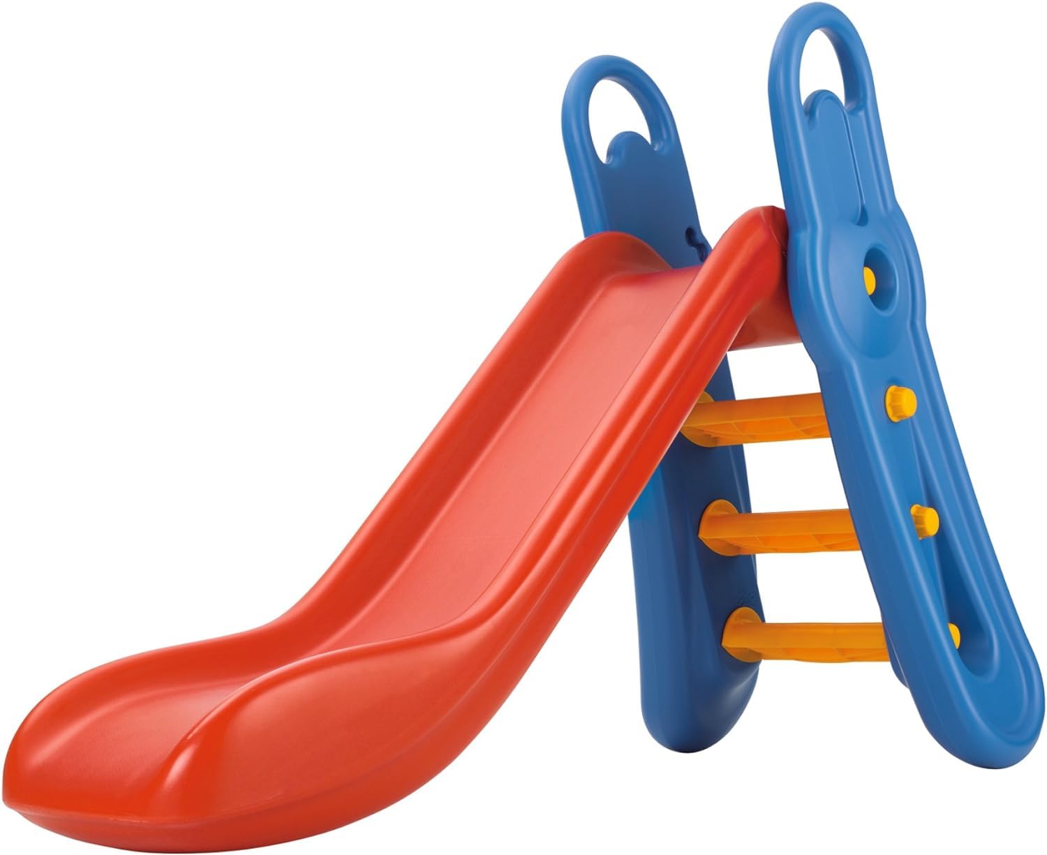 Big-Sandy mit Hard-Cover - Sandkasten, ab 1 Jahr, hellgrün/dunkelgrün & Big - Fun-Slide - 152cm Lange Rutschbahn, Nutzung für den Hausgebrauch, rot-Blaue Rutsche für drinnen und draußen, ab 3 Jahren