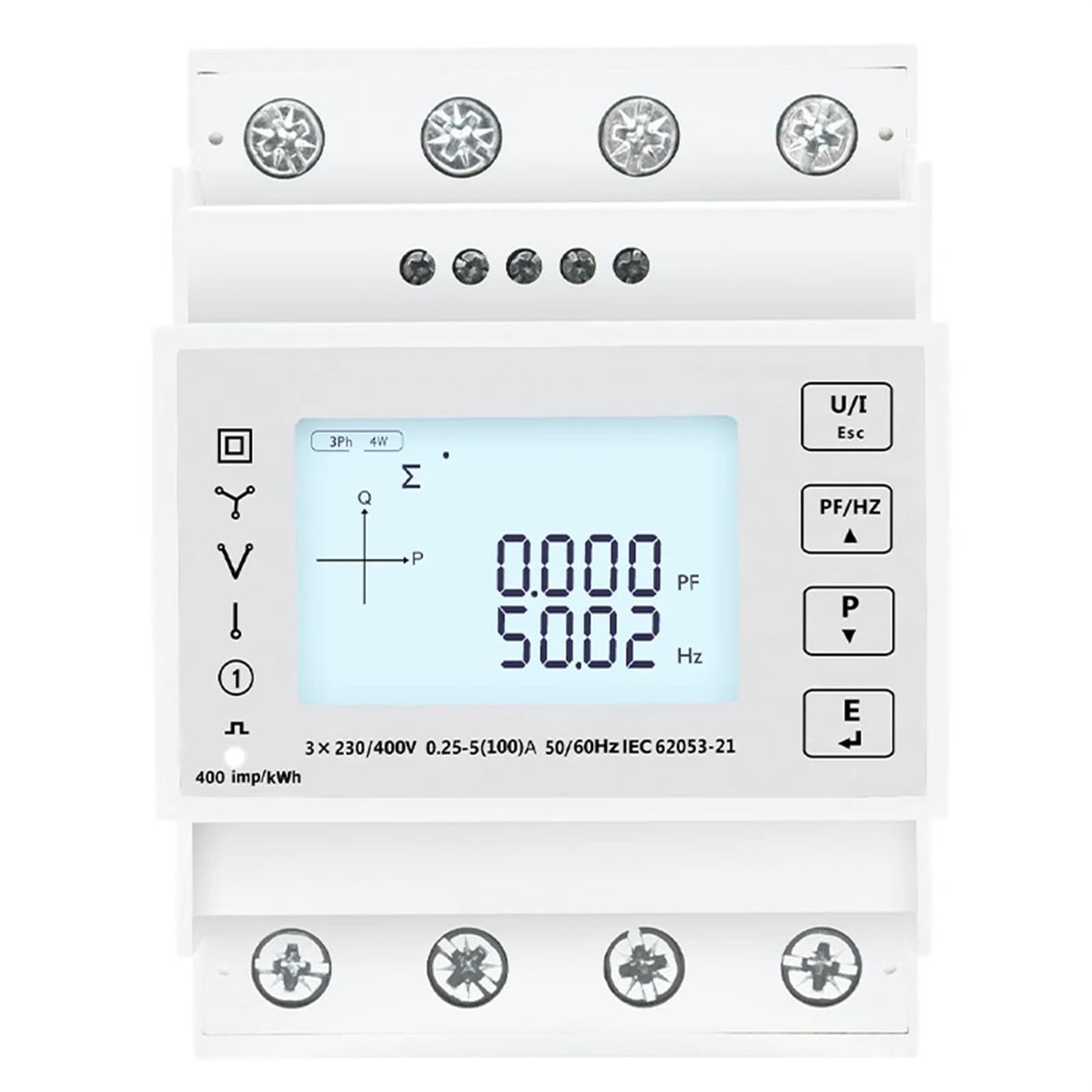 Compteur de puissance SDM TAC4300 100A triphasé pour optimiser l'énergie - 6