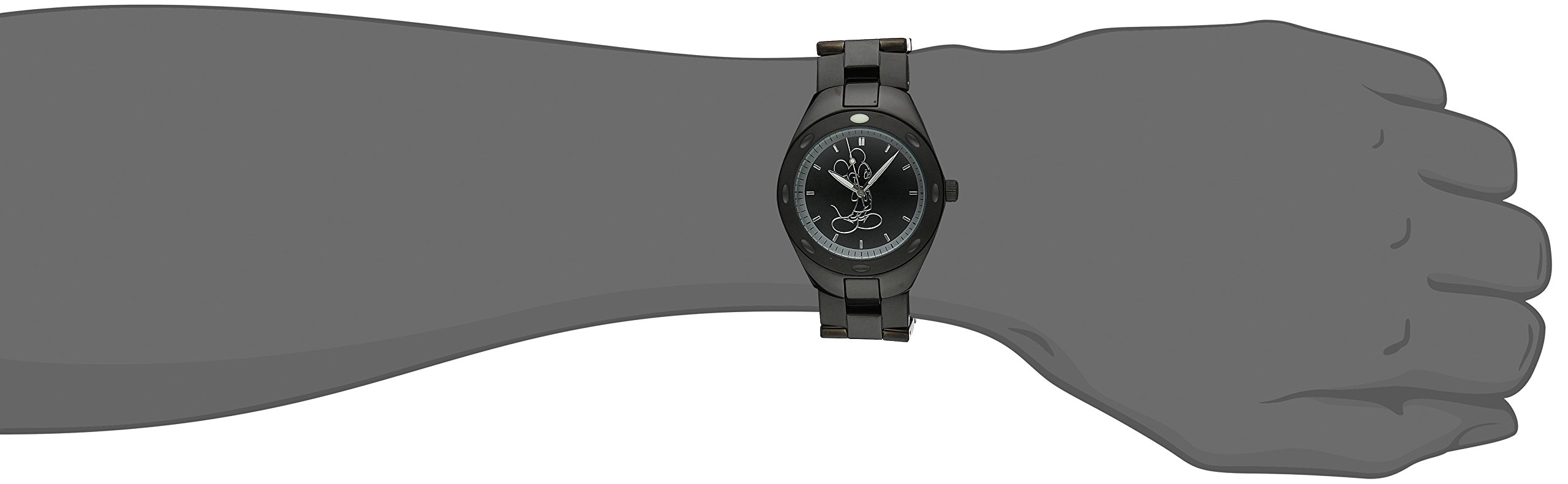 Disney Adult Stainless Steel Fortaleza Analog Quartz Watch 