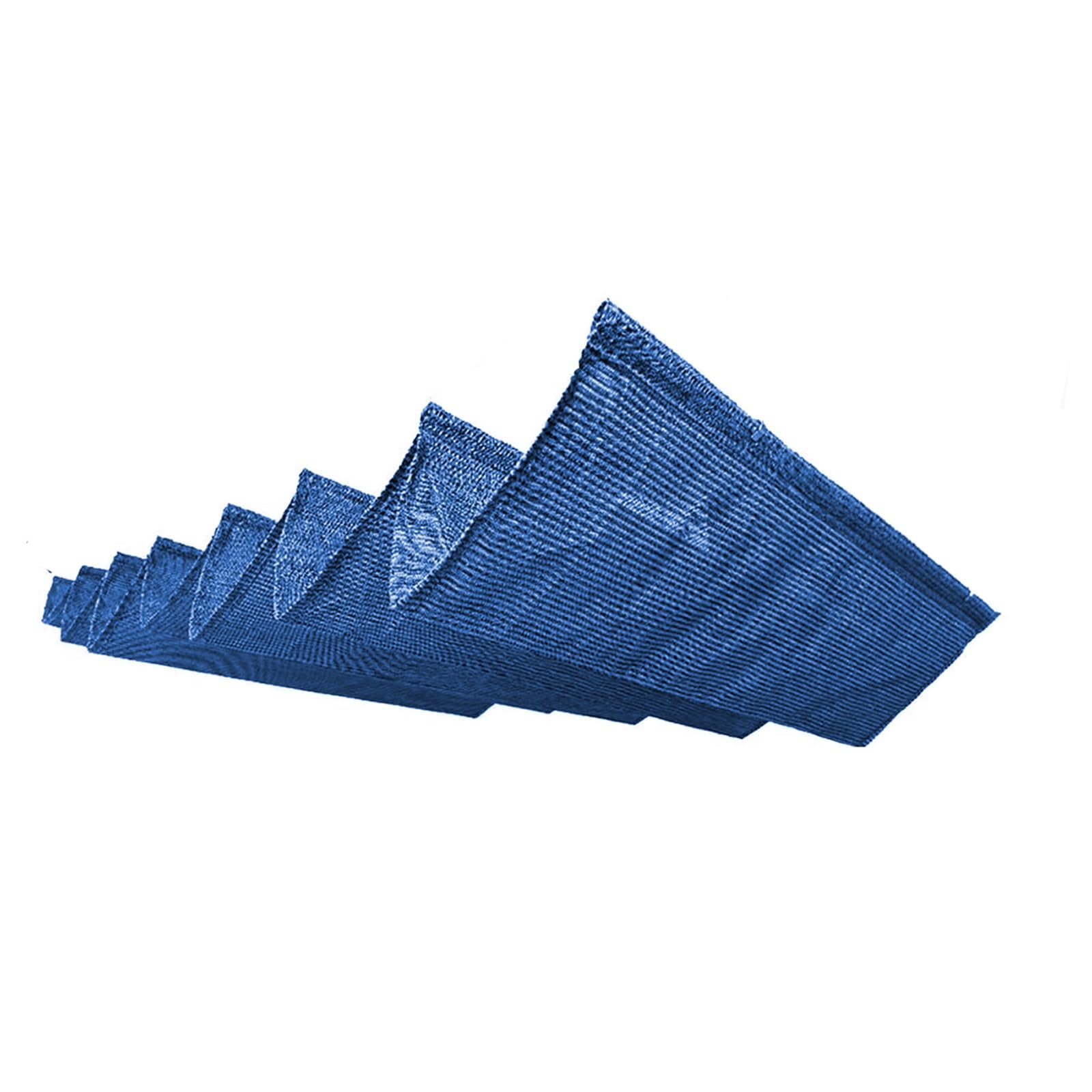Toldo ondulado retráctil UV con kit de montaje para pérgola exterior