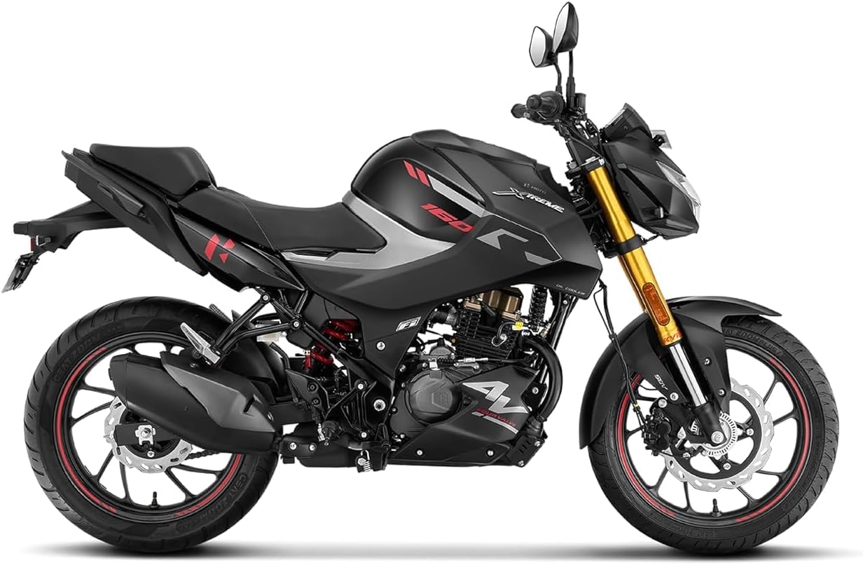 Hero Xtreme 160R 4V Fi (DSCS) Bike Premium Matt Slate Black(St) Booking For Ex-Showroom Price