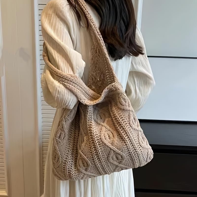 Bolso Tote de Crochet para Mujer miniatura 2