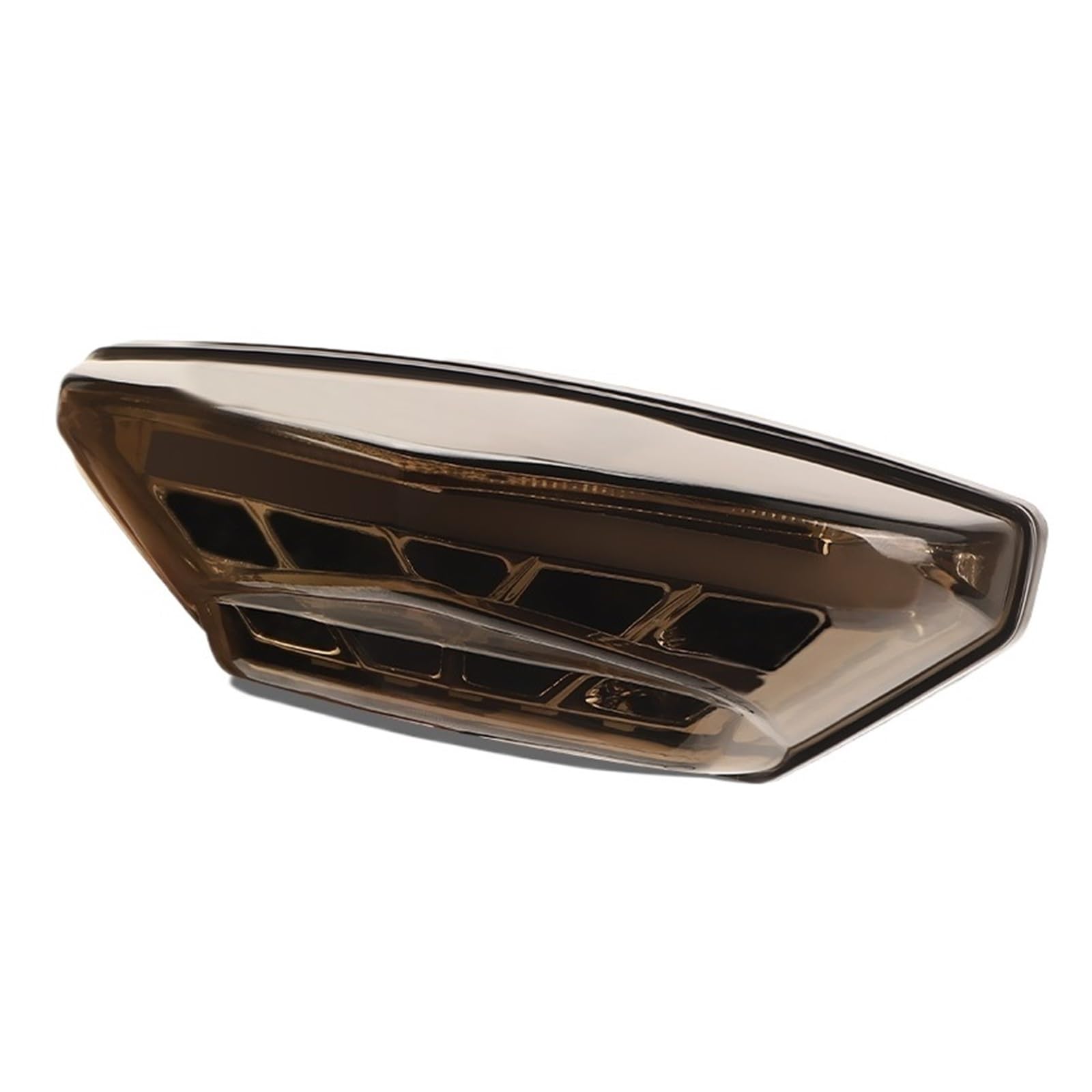 Fanale Posteriore per Moto, luci Posteriori a LED per Moto, Luce Targa Bianca, Luce Freno/Stop, luci diurne DRL per Scooter, Cafe Racer, Bobber
