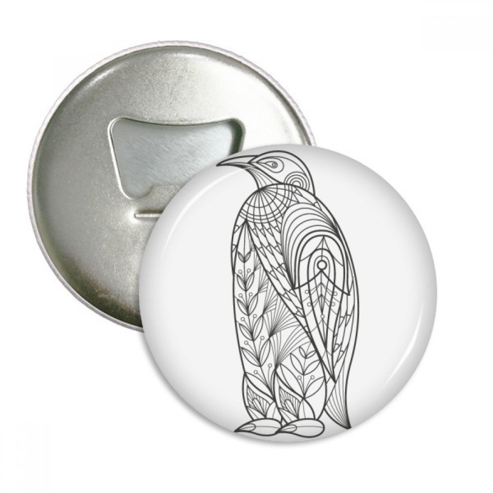Ouvre-bouteille oiseaux perdu ? Fixez cet aimant décapsuleur frigo argent