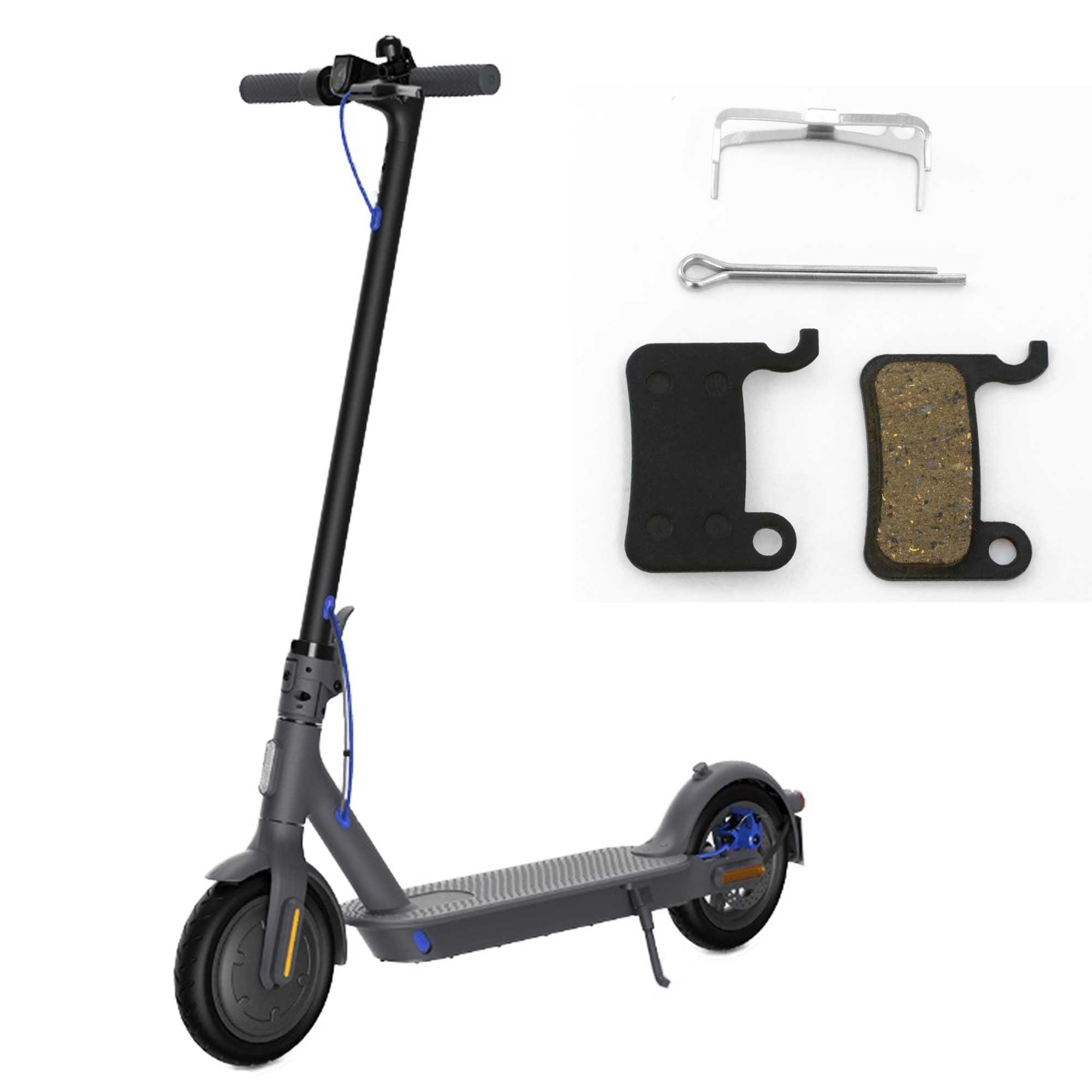 Plaquettes De Frein MyBESTscooter - Jeu De 4 Pour Scooter Xiaomi Model 3, Pro 4 Et Freins X-Tech
