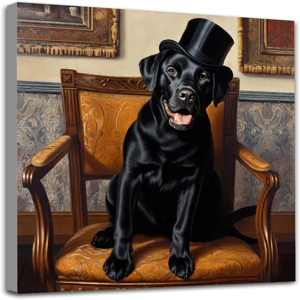 AiEiIiOiUi Labrador Cute pet Dog Animal Diamond Painting Kits for Adults, 5D Crystal Diamonds Art with Accessories Tools, Picture DIY Art Craft for Home Décor Gift
