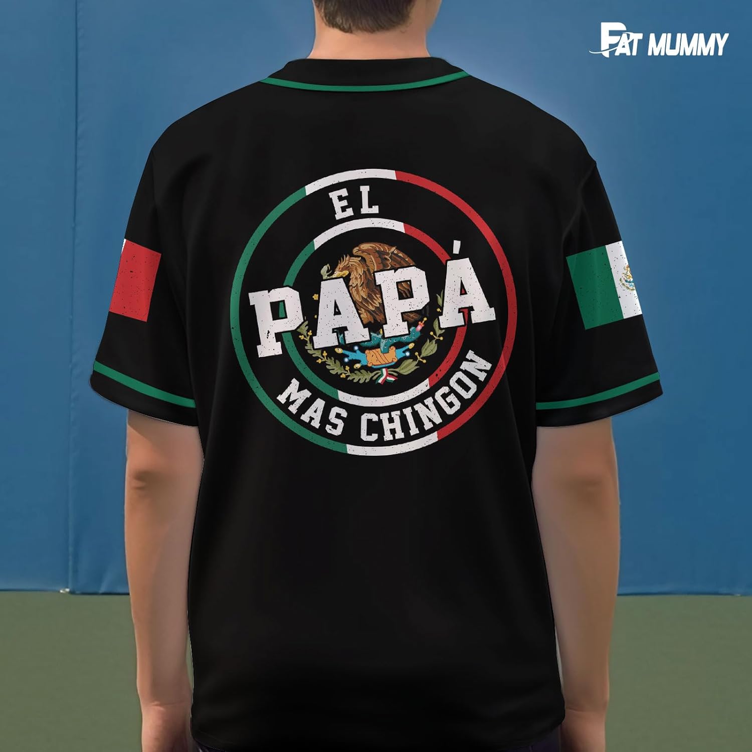 Mexico Baseball Jersey, Mens Mexican Jersey, Mexico Women Baseball Shirt, Gift for Mexican Fans - Image 4