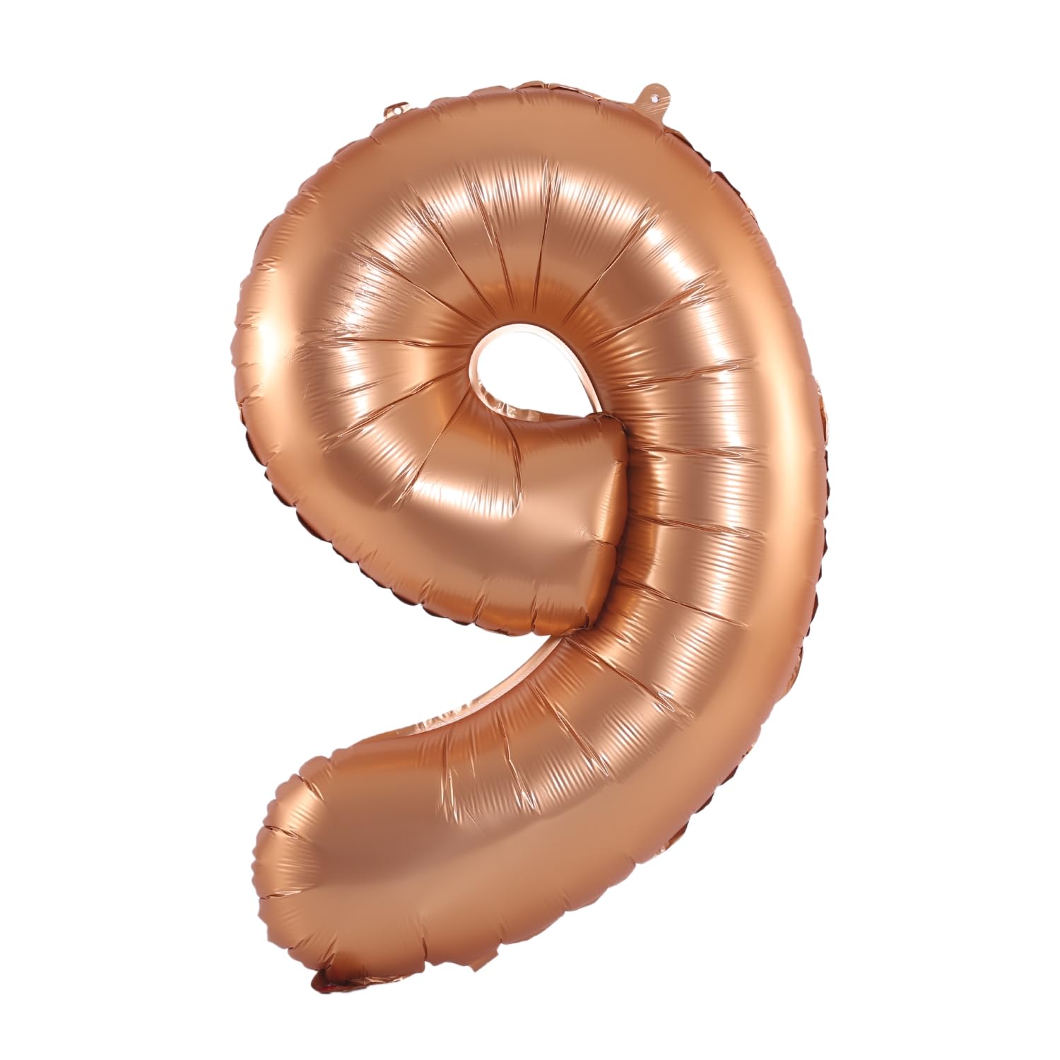 YPSelected 32 Inch Large Foil Helium Number Balloon Birthday Wedding Party 0-9 (Orange, 9)