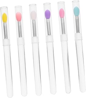 Juego de 6 aplicadores de labios de silicona,...