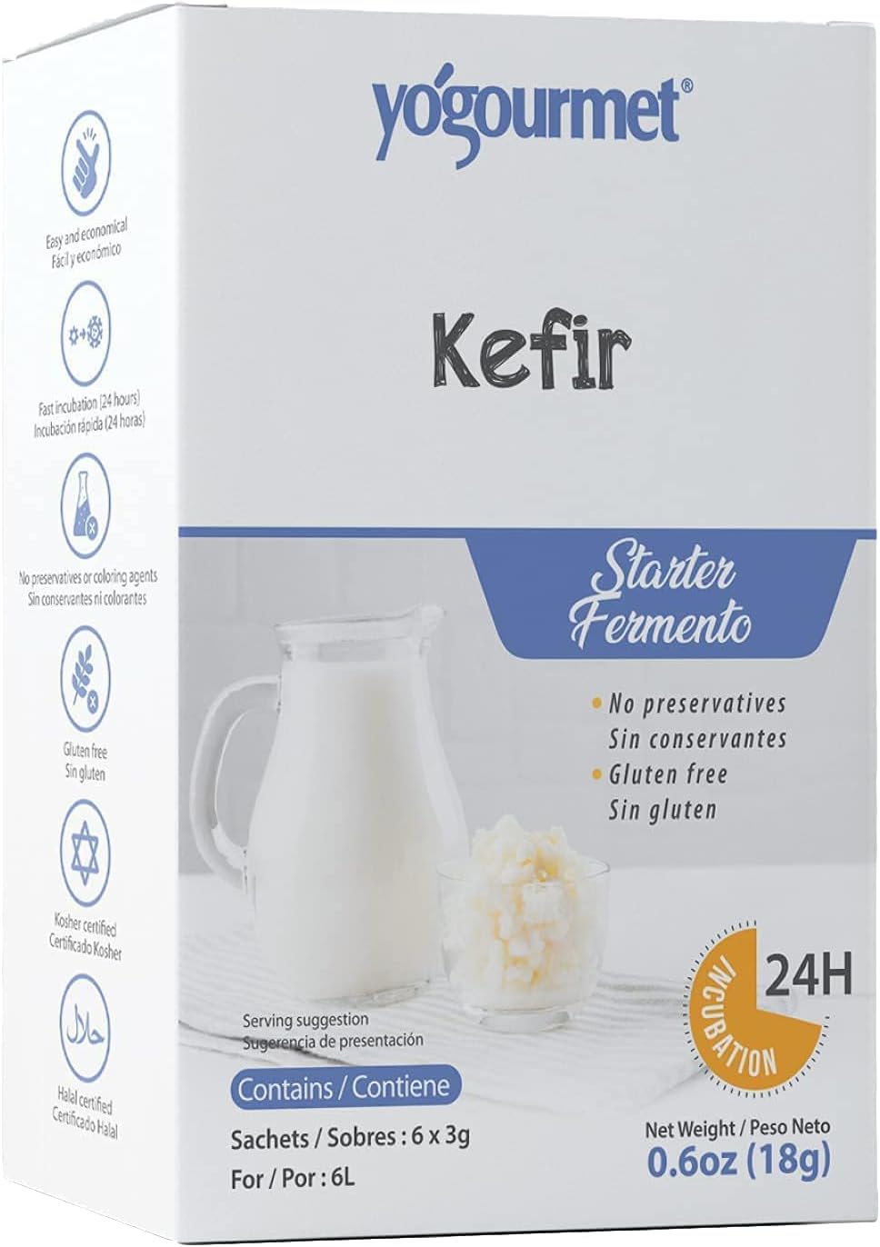 YOGOURMET Kefir Starter, 1 OZ