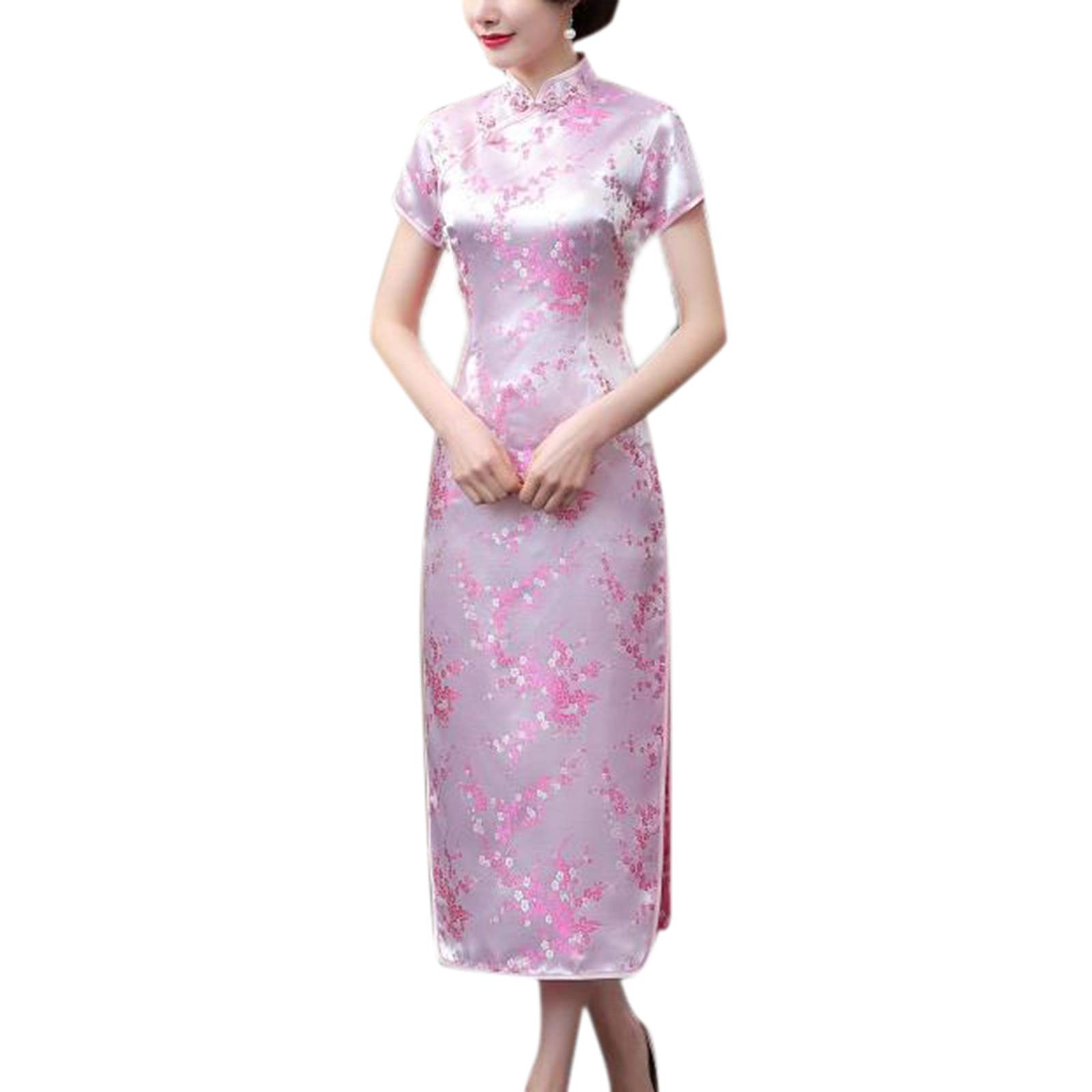 Keepmore Women's 9 Style Chinese Style Qipao For Long Dress Plus Size Cheongsam Evening Dress Qipao For Wedding
