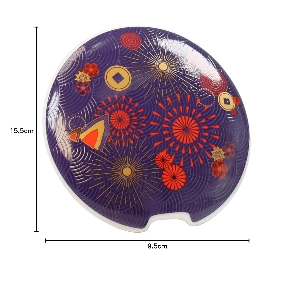 Eigenart Teaeve 80066 Sweet Little Geisha Fire Tasse à double paroi en porcelaine avec couvercle et passoire en acier inoxydable sans BPA 350 ml