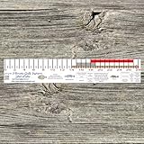 Florida Gulf Coast Inshore Fishing Slot Ruler Decal - Updated Regularly as New Regulations Take Effect