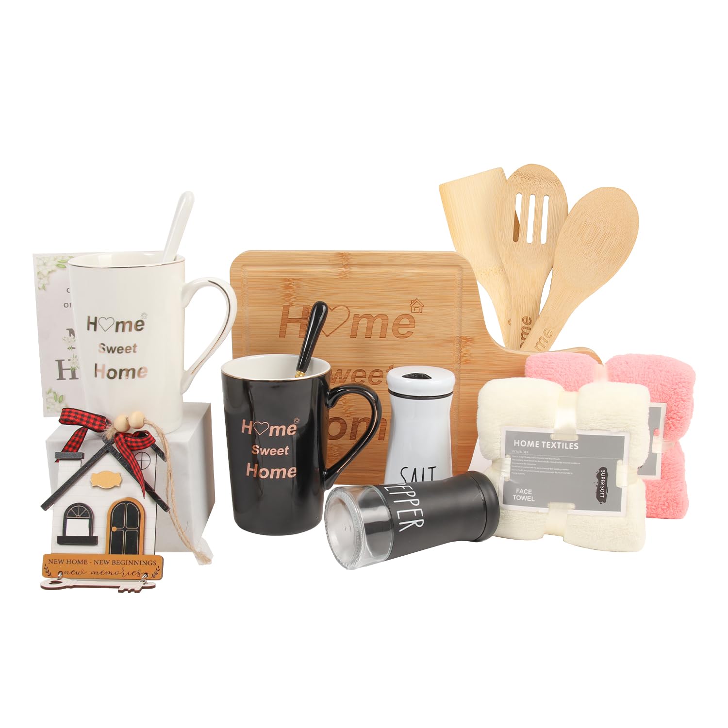 Cadeaux de clôture pour acheteurs de maison et panier cadeau de pendaison de crémaillère sans faute