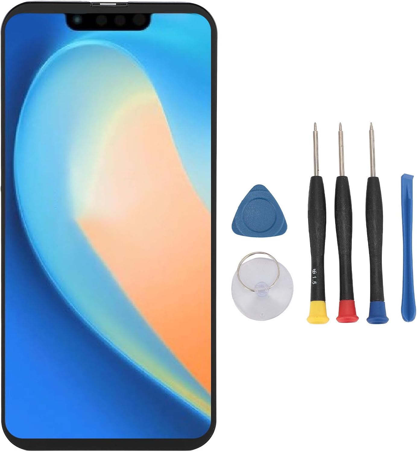 6.1 Inch Screen Assembly for iOS 13, LCD Screen Replacement for iOS 13, 3D Touch Screen Digitizer with Repair Kit