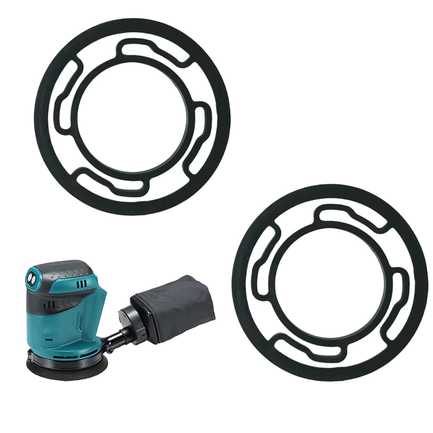 Part Replacement Makita Sander Brake Ring 424131-5, for Makita BO5030 BO5031 BO5041 DBO180 M9204 MBO500 MT922 MT924 LXOB01 XOB01, 2 Pack