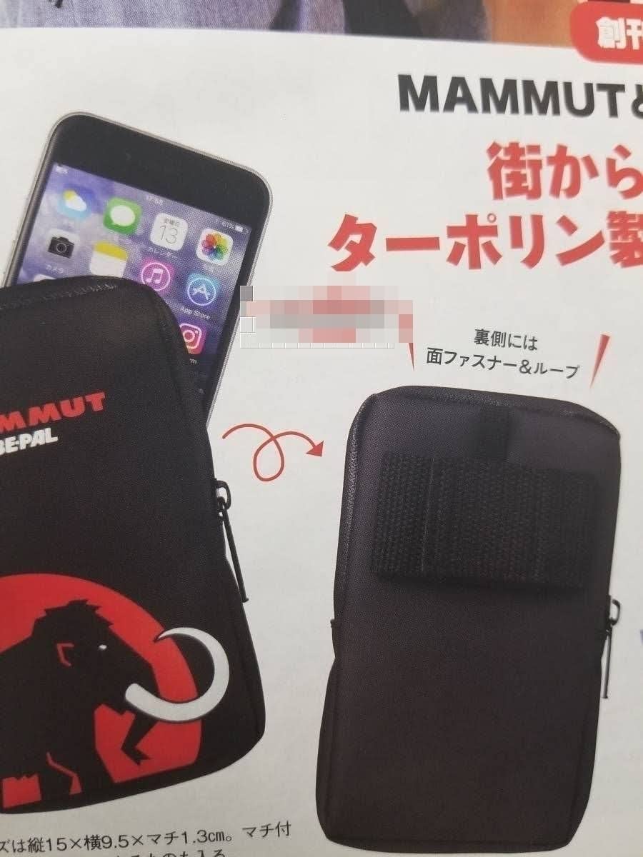 Amazon.co.jp: MAMMUT マムート BE-PAL コラボ アウトドア2WAYポーチ 
