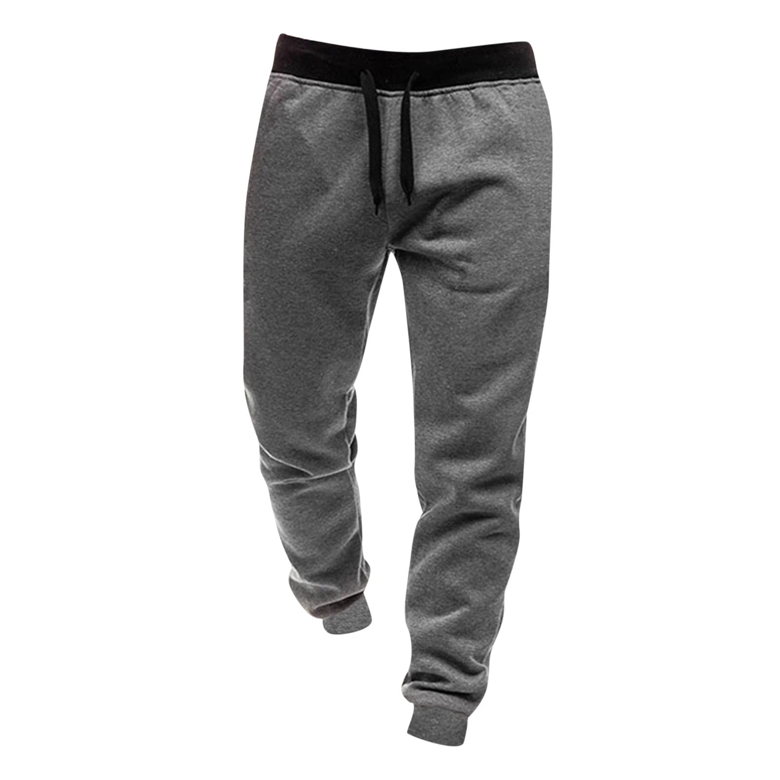 Sweatpants for Men, Cotton Joggers for Men Casual Slim Fit Big and Tall Drawstring Sweatpants Workout Athletic Pants