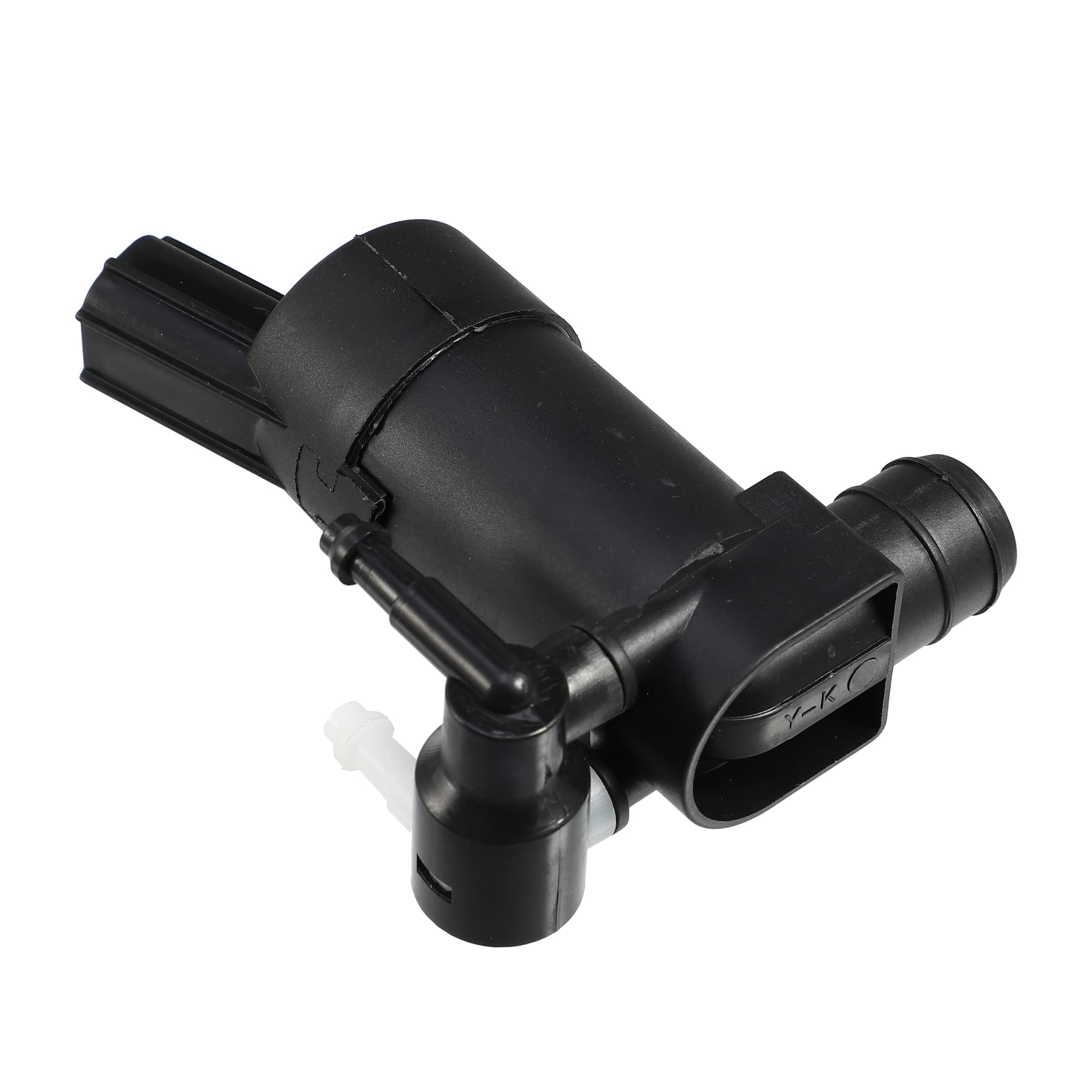 ACROPIX Windshield Washer Pump Motor | Fits Toyota, Suzuki, Mitsubishi Models | 2-Pin Replacement Washer Pump (Black)
