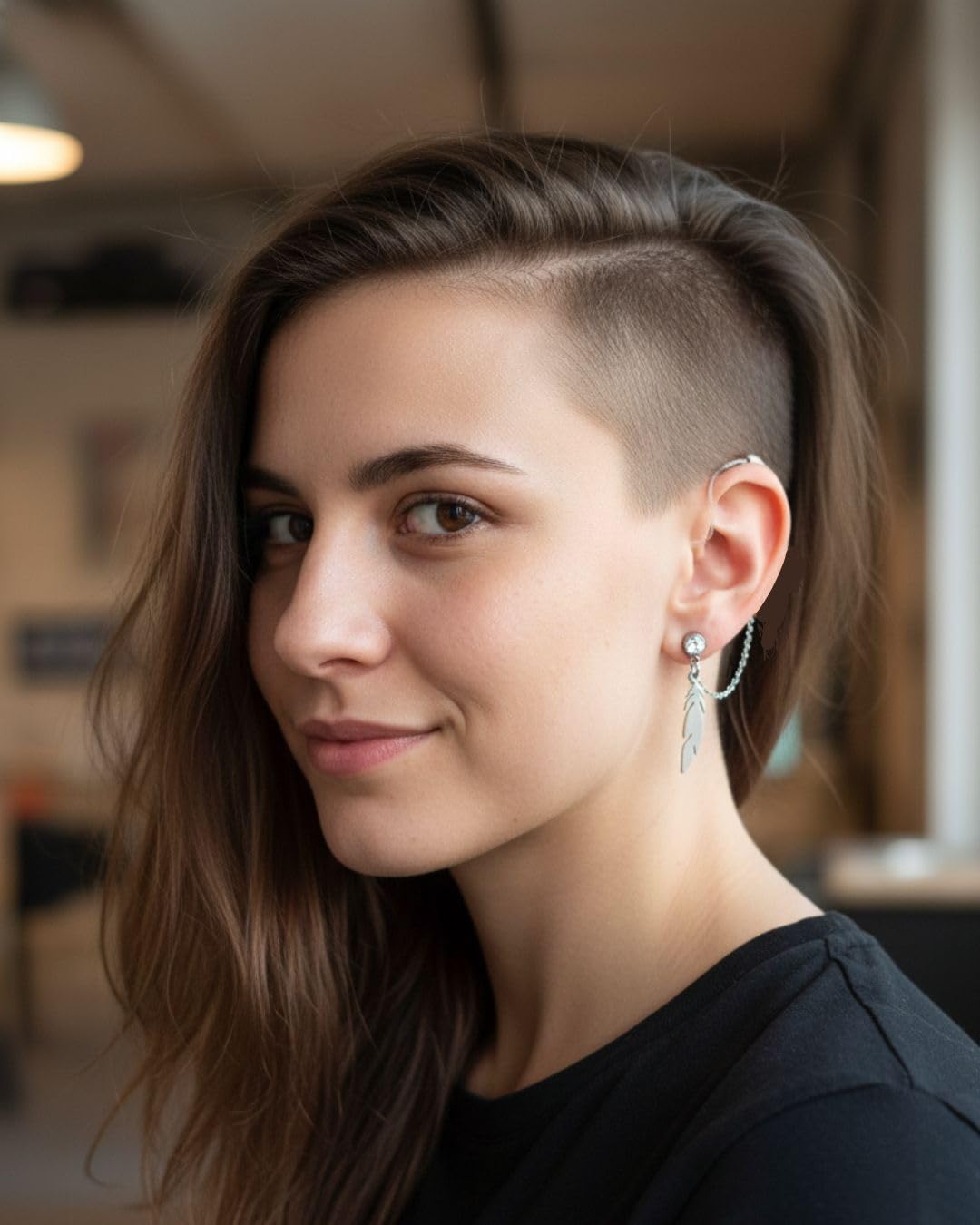 Boucles d'oreilles anti-perte pour écouteurs pour surdité | Chaîne de rétention pour maintien des aides auditives pour sourds | Empêche les chutes et les pertes d'amplificateurs ou d'implants (or)