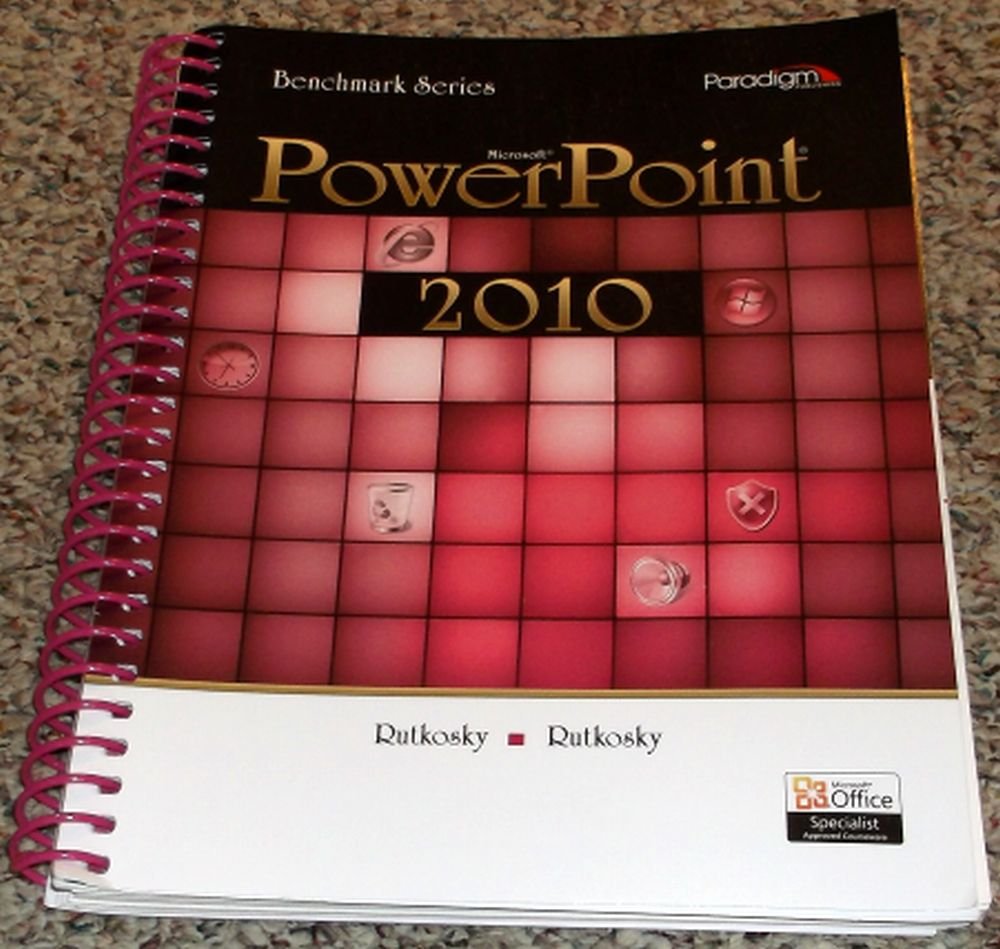 Microsoft Powerpt. 2010: Benchmark.. - With CD: Text with data files CD