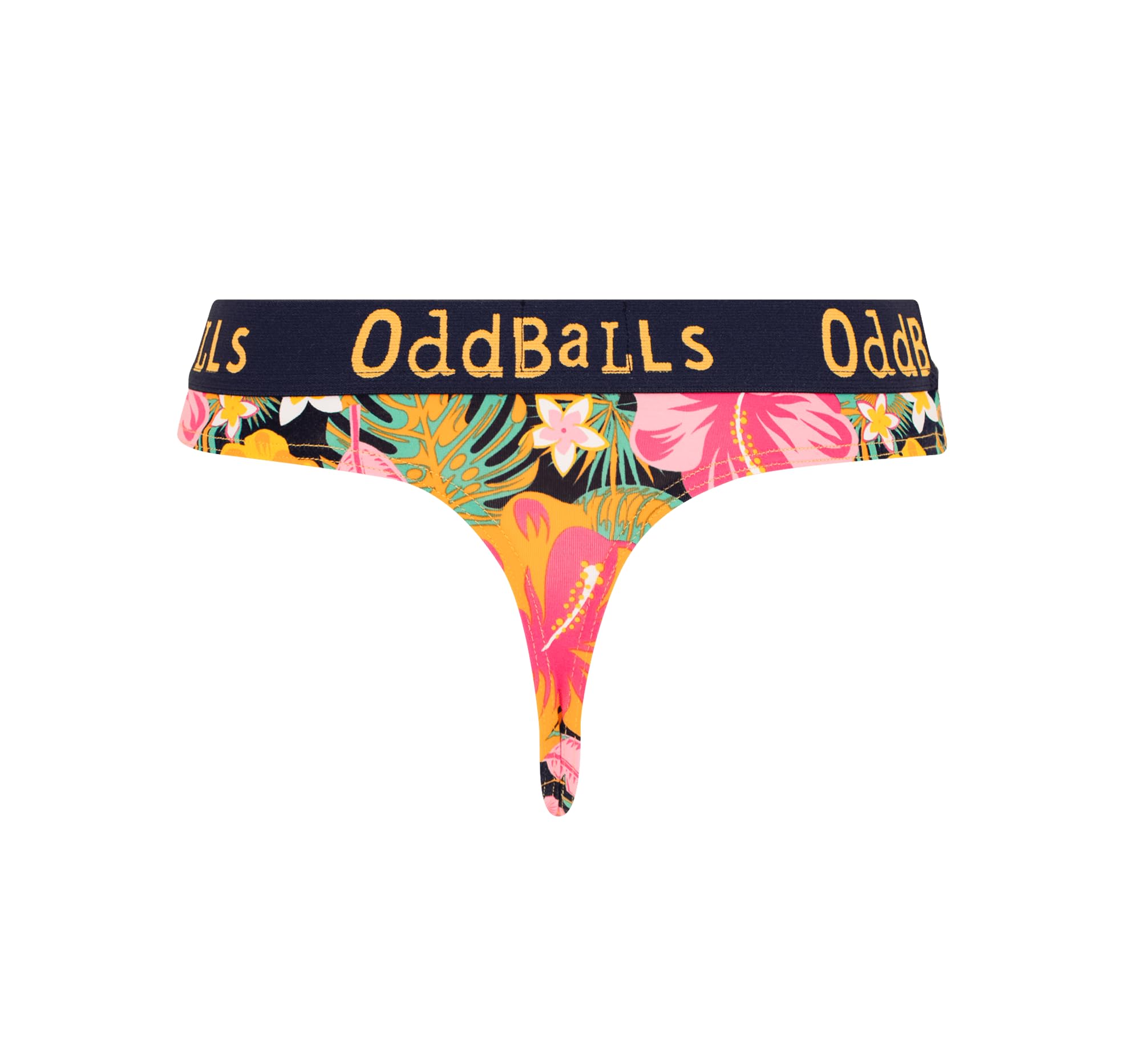 Oddballs Women's Multi Hibiscus - Thong - Size 20