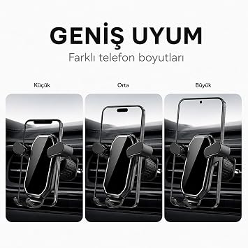 Romofy Kancalı Araç Telefon Tutucu Araba Havalandırma Izgara İçin Tutacak