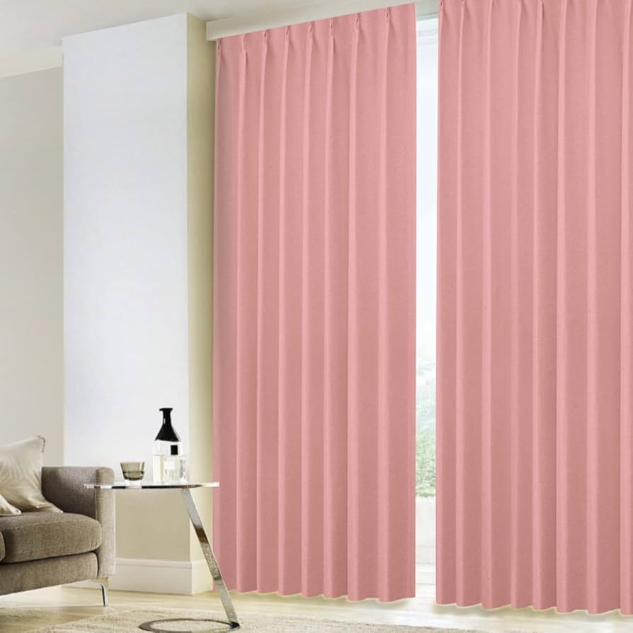 Amazon｜カーテンくれない 日本製【厚手生地でしっかり遮光】高級