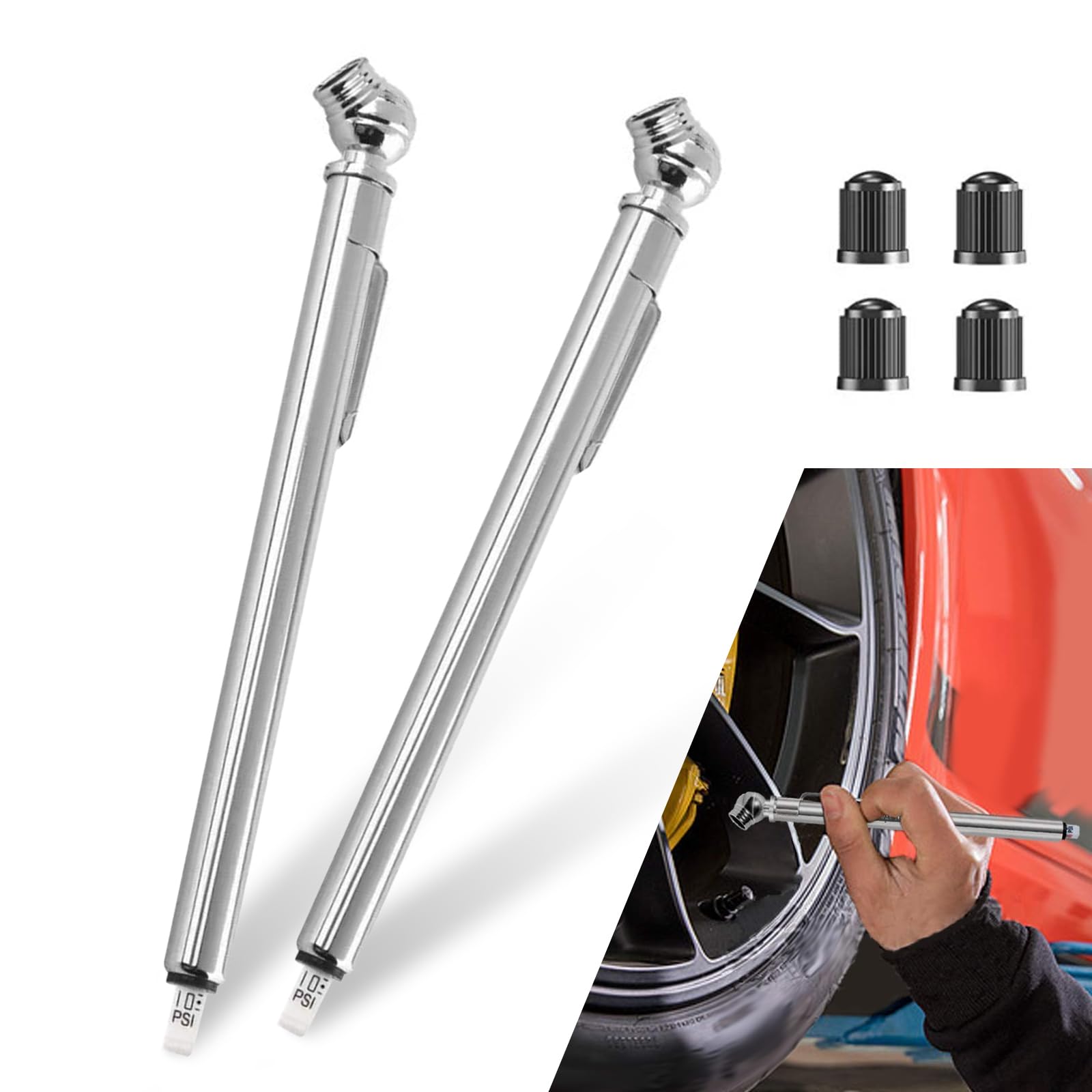 Amazon.co.jp: jeseny ペンシルタイヤ空気圧計 タイヤ空気圧検出器