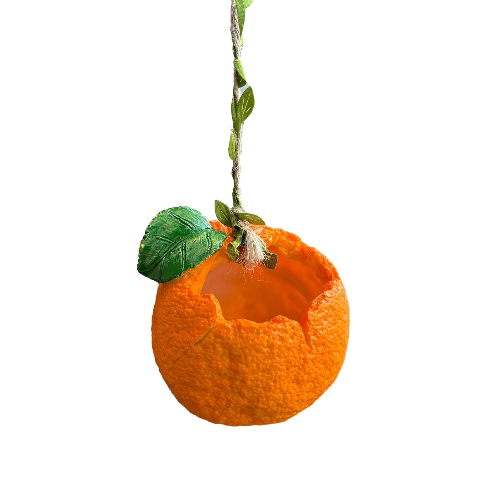 Legtic Hanging Planter, Cute Fruit Resin Pot for Garden Balcony Decor