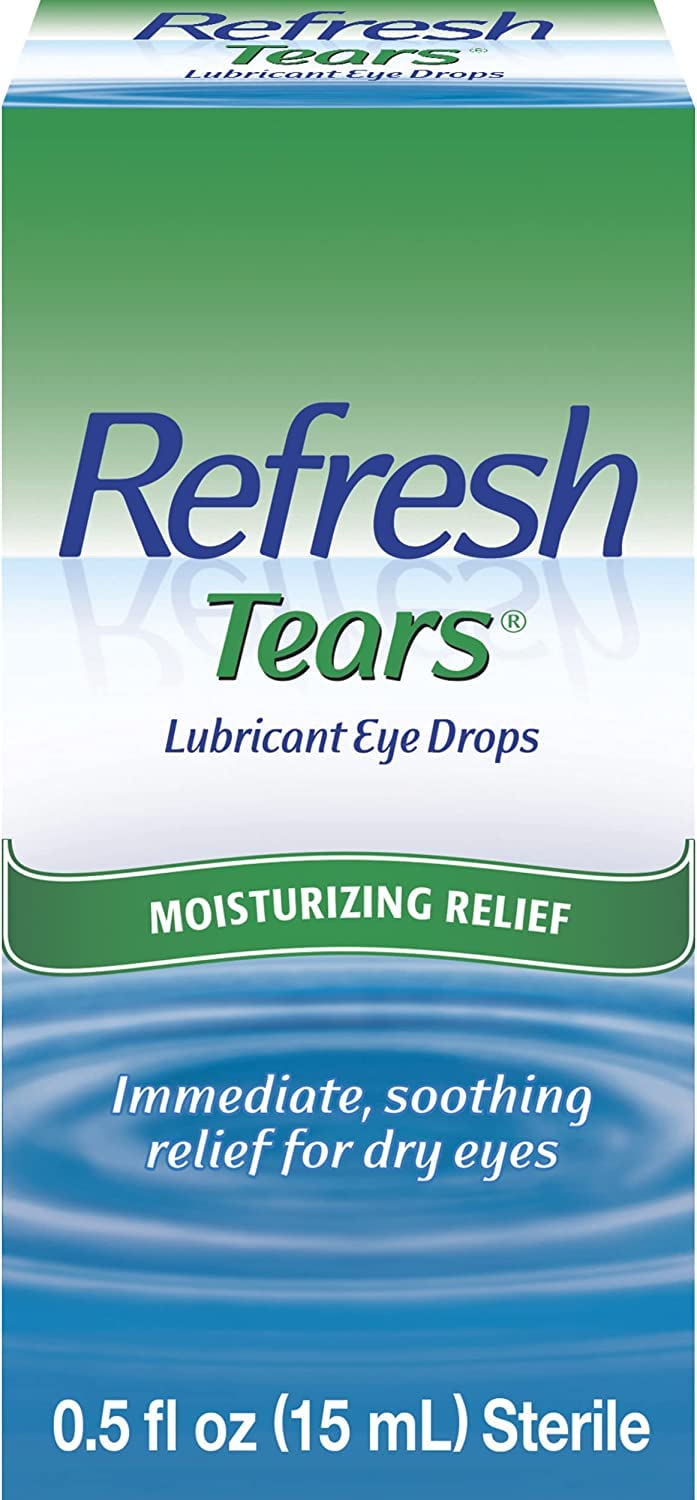 Refresh Tears Lubricant Eye Drops 0 5 Fl Oz