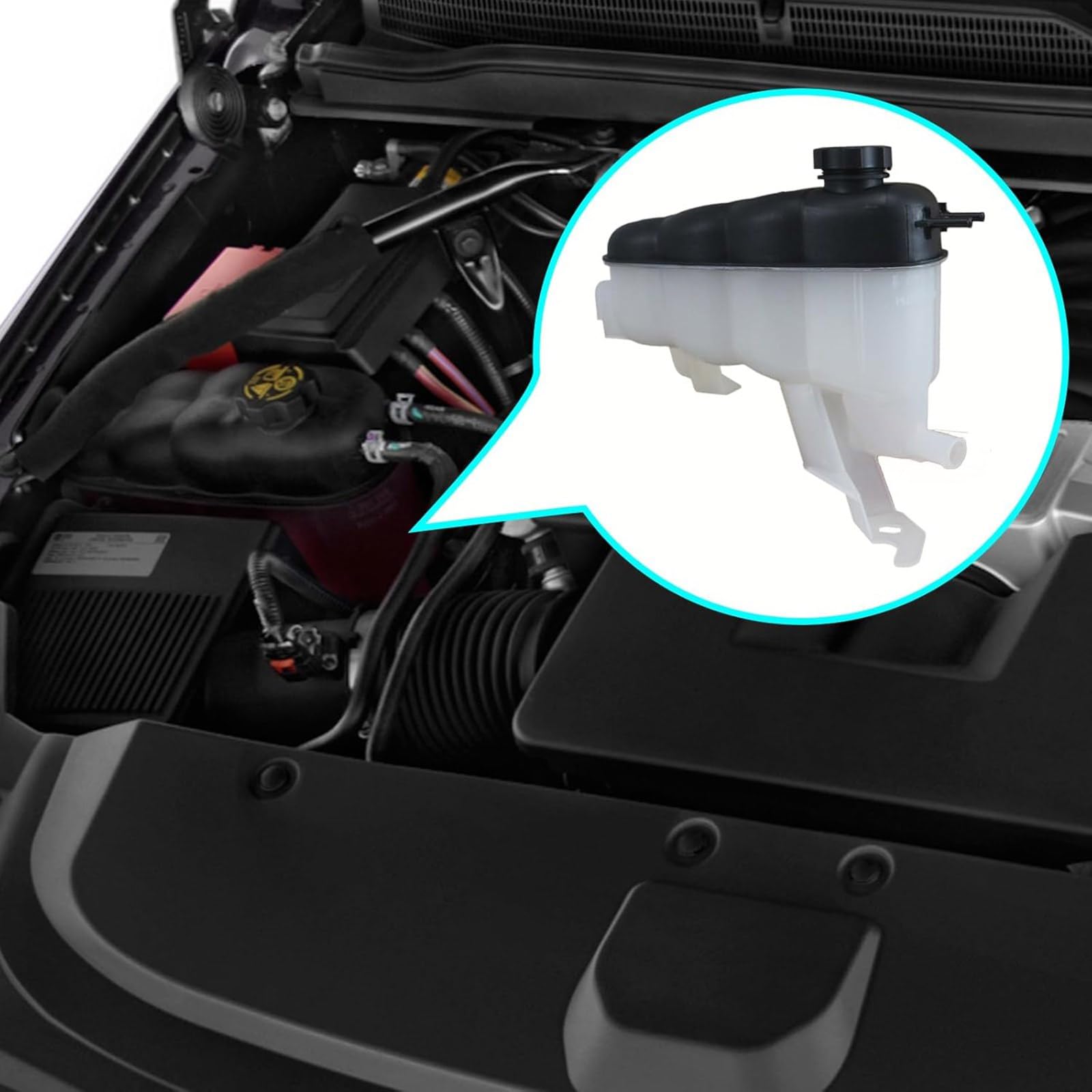 Réservoir de liquide de refroidissement de rechange pour moteur avant 603-973 22856231 13502354 67100359 3014134 Réservoir de liquide de refroidissement Installation facile Pièces automobiles