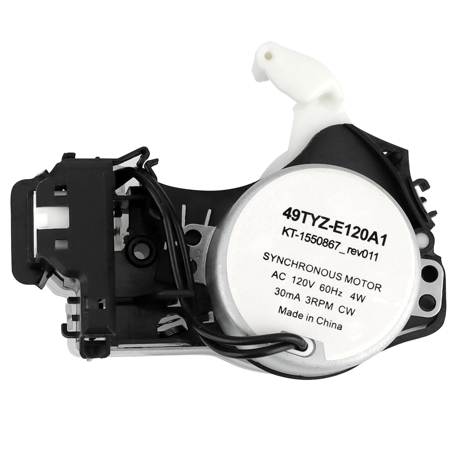 50SM21-1-221B Synchronous Motor Washer Actuator | Replaces W10913953 49TYZ-E120A1 KT-155867-REV011 | Fits Maytag Whirlpool Kenmore MVWX655DW1 MVWC565FW1 WTW5000DW1 11020362810