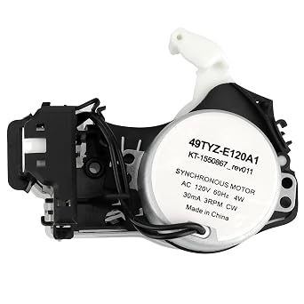 50SM21-1-221B Synchronous Motor Washer Actuator | Replaces W10913953 49TYZ-E120A1 KT-155867-REV011 | Fits Maytag Whirlpool Kenmore MVWX655DW1 MVWC565FW1 WTW5000DW1 11020362810