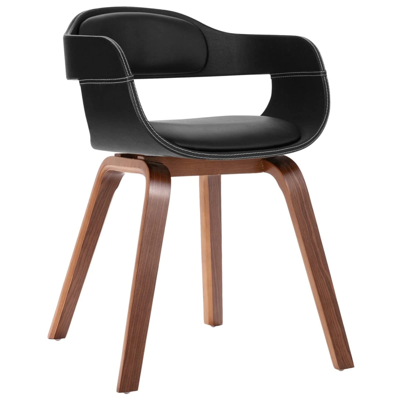 Chaise de salle à manger ergonomique contre le mal de dos