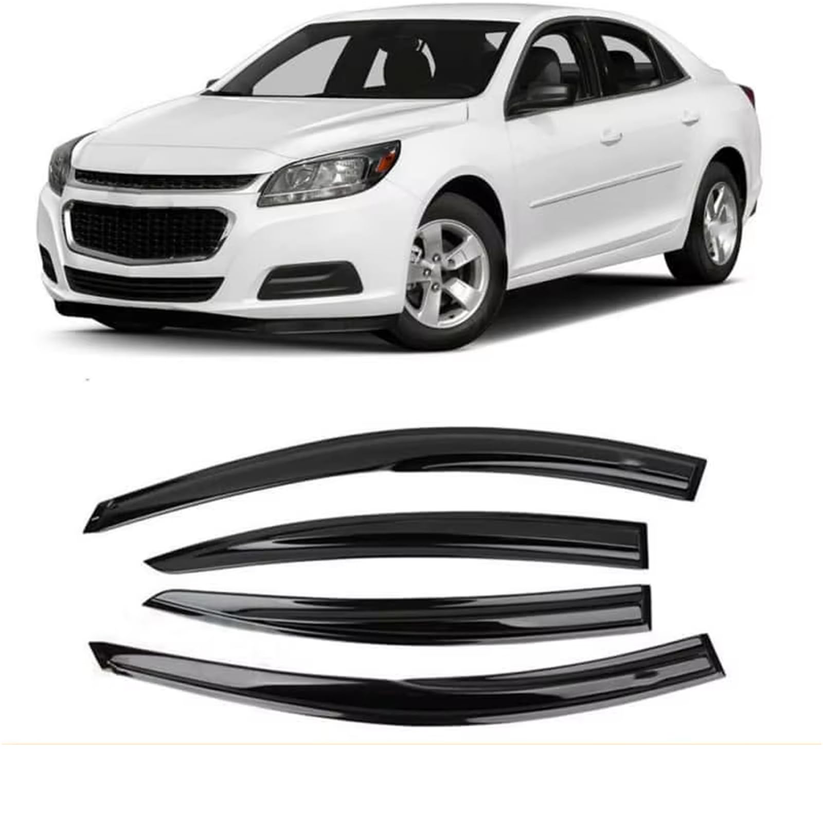 Déflecteur vitre voiture Malibu XL 2012-2016 protection fenêtre latérale vent pluie