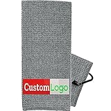 Alta qualità e assorbenza: i nostri asciugamani da golf sono realizzati con materiali di alta qualità progettati per essere altamente assorbenti. Eliminano efficacemente sudore, sporco e detriti dalla tua attrezzatura, mantenendo le mazze da golf pulite e asciutte per prestazioni ottimali.