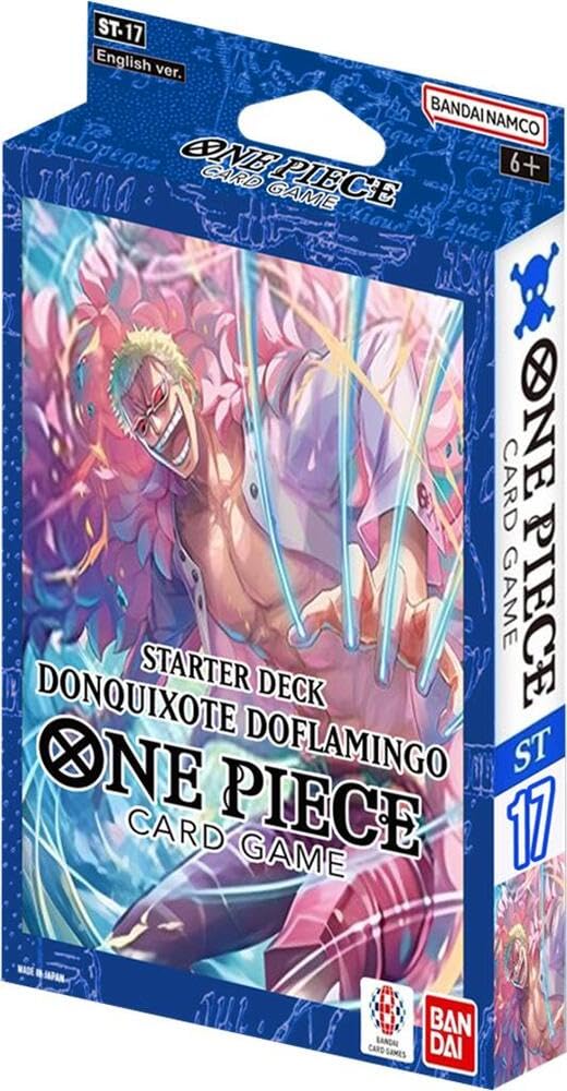BANDAI One Piece Card Game: Blue Donquixote Doflamingo ST17 Starter Deck - EN