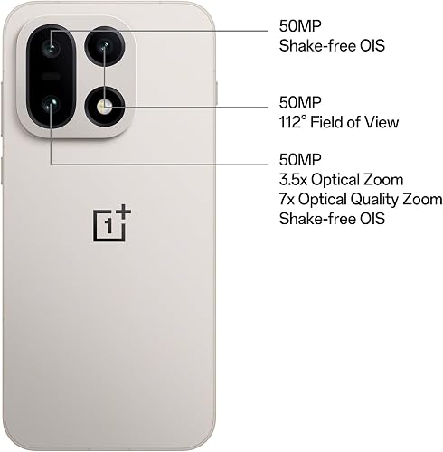 OnePlus 15 5G Smartphone, 16GB RAM 512GB Memory, Snapdragon 8 Elite Gen 5, Battery 7300mAh, Video 4K 120FPS Dolby Vision, Triple Camera 50MP, Gaming 120FPS, Waterproof and Dust Resistant IP68, Black - 3
