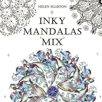 Inky Mandalas Mix: Themed Mandalas for relaxation 1519622503 Book Cover