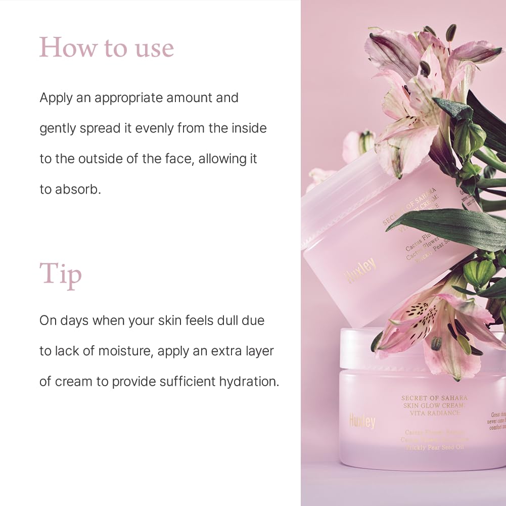 Amazon.com: Huxley Secret of Sahara Skin Glow Cream Vita Radiance